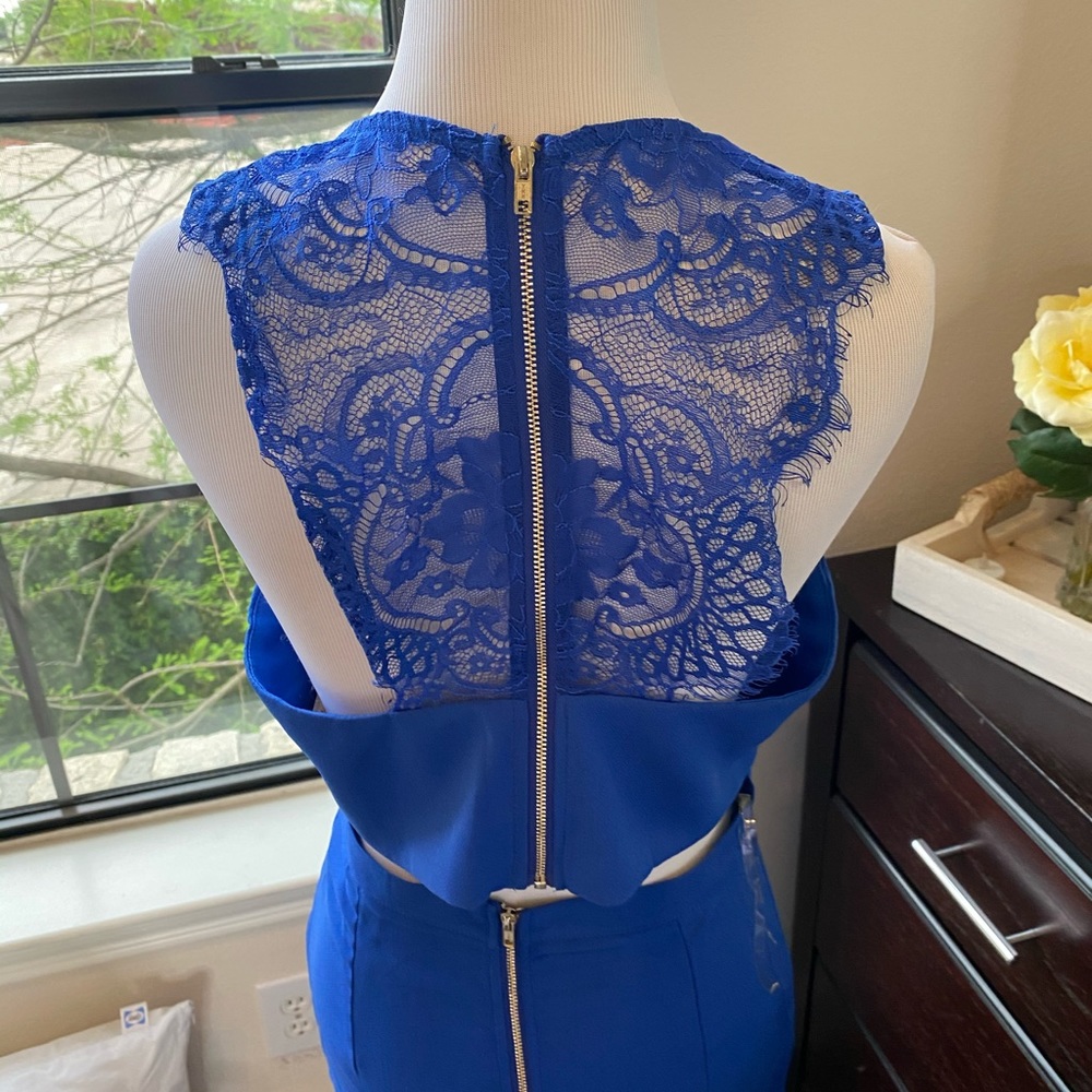 Lulu's Blue Skirt Set - Picture 3 of 4